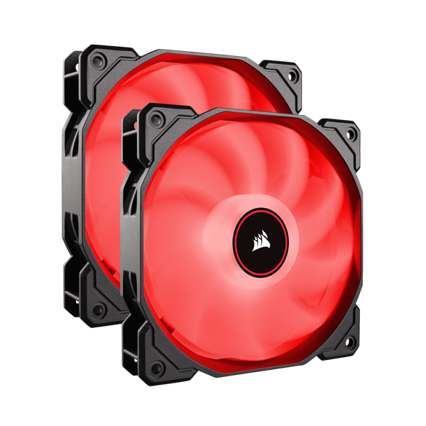 Corsair AF140 Red Cabinet Fan (Dual Pack)